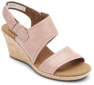 womens wide width wedge sandals
