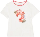 Thumbnail for your product : Zimmermann Kids Poppy logo cotton T-shirt