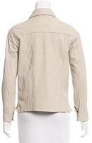 Thumbnail for your product : Current/Elliott Leather Long Sleeve Jacket
