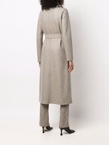 Thumbnail for your product : Harris Wharf London Long Felted Wool Coat