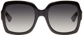 Thumbnail for your product : Gucci Black Large Square Sunglasses