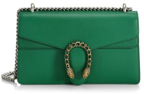 dionysus leather shoulder bag