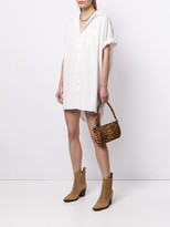 Thumbnail for your product : R 13 Shortsleeved Cotton Shirt Dress