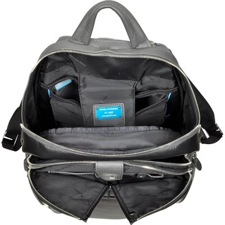 Piquadro Nylon & Leather Computer Backpack