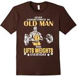 Thumbnail for your product : Never Underestimate An Old Man Who Lifts Weights TShirt