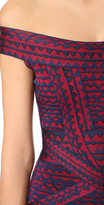Thumbnail for your product : Herve Leger Christy Dress