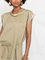 Thumbnail for your product : Lemaire Mock Neck Tie-Waist Dress