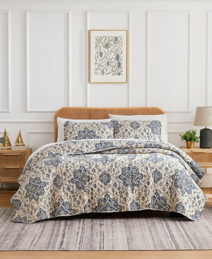 SouthShore Fine Linens Persia Oversized 3 Piece Quilt Set King/California King