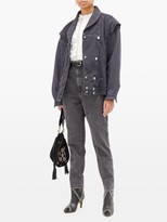 Thumbnail for your product : Isabel Marant Eloisa High-rise Tapered Jeans - Black