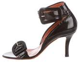 Thumbnail for your product : Santoni Patent Leather Embellished Sandals