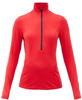 Thumbnail for your product : Goldbergh Serena Half-zipped Jersey Base-layer Top - Red