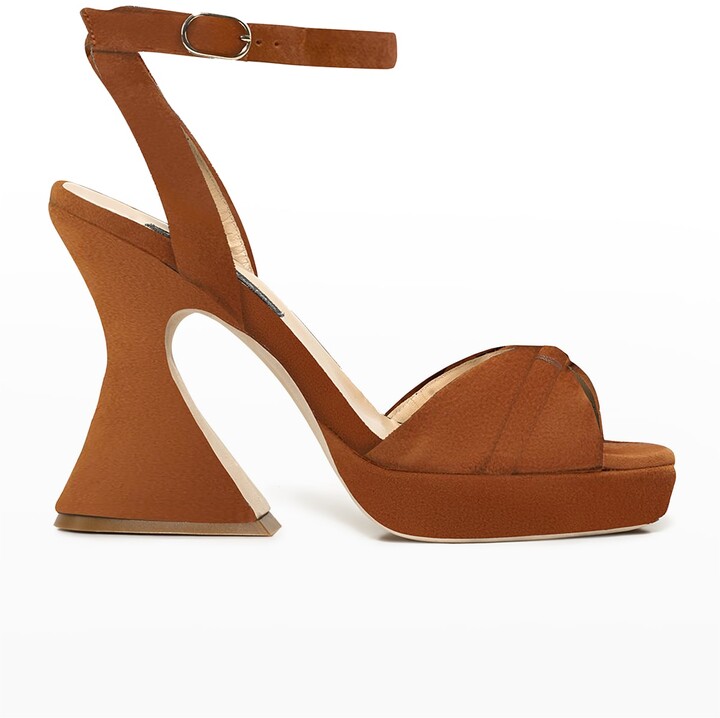 Tan Ankle Strap Sandals | Shop the world's largest collection of fashion |  ShopStyle