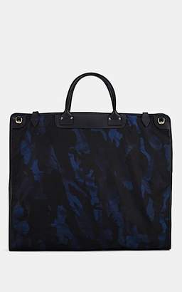 Felisi Men's Leather-Trimmed Garment Bag - Blue