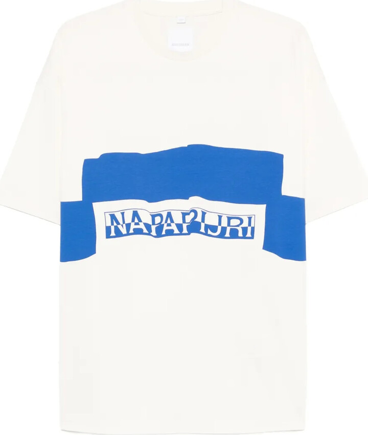 Napapijri logo crew-neck T-shirt