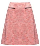 A-line tweed skirt in a cotton blend 