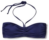 Thumbnail for your product : Mossimo Women's Shirred Bandeau Swim Top -Indigo Night