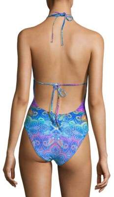 Morocco Plunging One-Piece Swimsuit