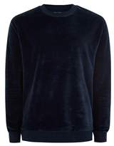 Thumbnail for your product : Topman Velour Sweatshirt