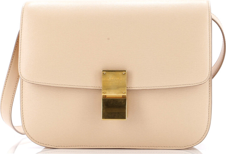 Celine Classic Box Bag Grainy Leather Medium