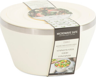 TJMAXX 40Oz Stainless Steel Microwave Safe Bowl