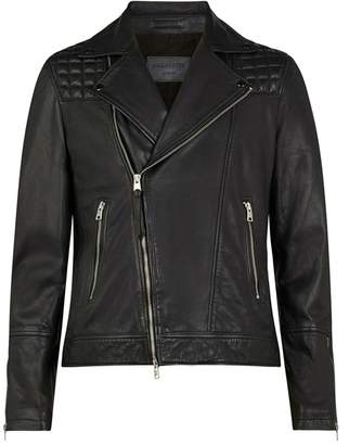 AllSaints Men's Taro Leather Biker Jacket