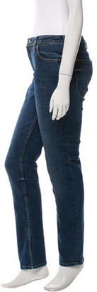 Acne Studios Mid-Rise Straight-Leg Jeans