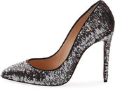 Thumbnail for your product : Christian Louboutin Pigalle Sequin Red Sole Pump, Black
