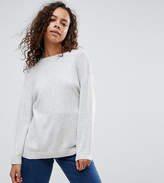 Thumbnail for your product : ASOS Petite PETITE Oversized Sweater with Crew Neck
