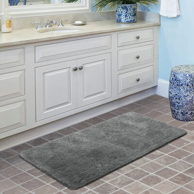 Summer Starry Owl Bathroom Non-Slip Home Decor Carpet Bath Mat Rug Carpet24x16" 