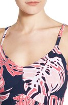 Thumbnail for your product : Tommy Bahama Women's 'Pop Art Palms' Empire Waist A-Line Dress
