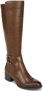 naturalizer kelso leather tall boots