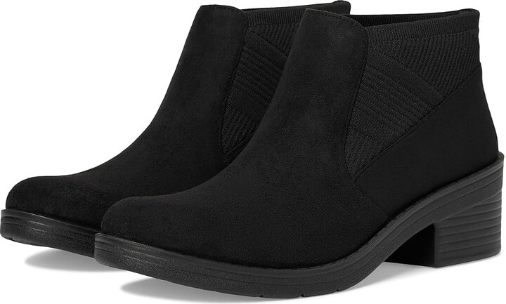 LifeStride Outlook Knit Women's Boots Black : 6.5 M (B), Synthetic