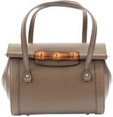 Bamboo Leather Bag 