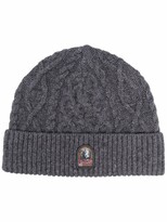 Thumbnail for your product : Parajumpers Logo-Patch Ribbed Beanie