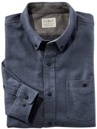 L.L. Bean Men's LakewashedA Flannel Shirt, Slightly Fitted Long-Sleeve