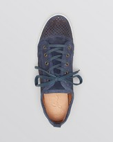Thumbnail for your product : Joie Lace Up Laser Cut Sneakers - Hadley