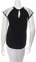 Thumbnail for your product : Parker Silk Short Sleeve Top