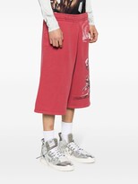 Thumbnail for your product : Off-White Graphic-Print Track Shorts