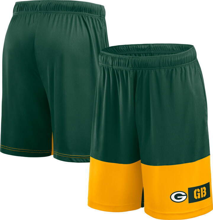 Men's Logo Athletic Green Green Bay Packers Best of the Best Shorts