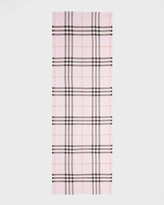 Thumbnail for your product : Burberry Giant Check Gauze Scarf