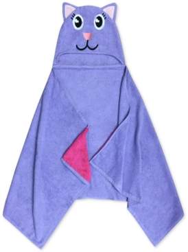 Last Act! Jay Franco Kids' Kitty Cotton Terry Hooded Towel Bedding