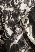 Thumbnail for your product : Giambattista Valli Printed woven satin top