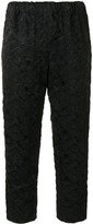 Thumbnail for your product : Comme des Garcons Abstract-Print Textured Trousers