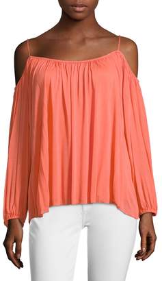 Bailey 44 Women's Gathered Cold-Shoulder Top