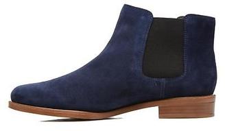 Clarks Women's Taylor Shine Ankle Boots in Blue