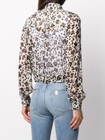 Thumbnail for your product : Liu Jo Long-Sleeved Floral-Print Shirt