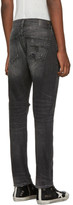 Thumbnail for your product : R 13 Black Brandon Slim Jeans