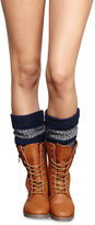 Thumbnail for your product : Wet Seal Cozy Striped Leg Warmers