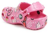 Thumbnail for your product : Hello Kitty CROCS™ 'Hello Kitty®' Slip-On (Walker, Toddler & Little Kid)
