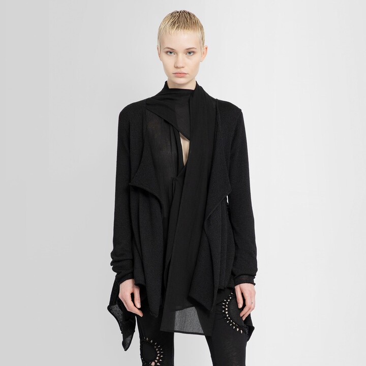 Yohji Yamamoto Woman Black Jackets - ShopStyle